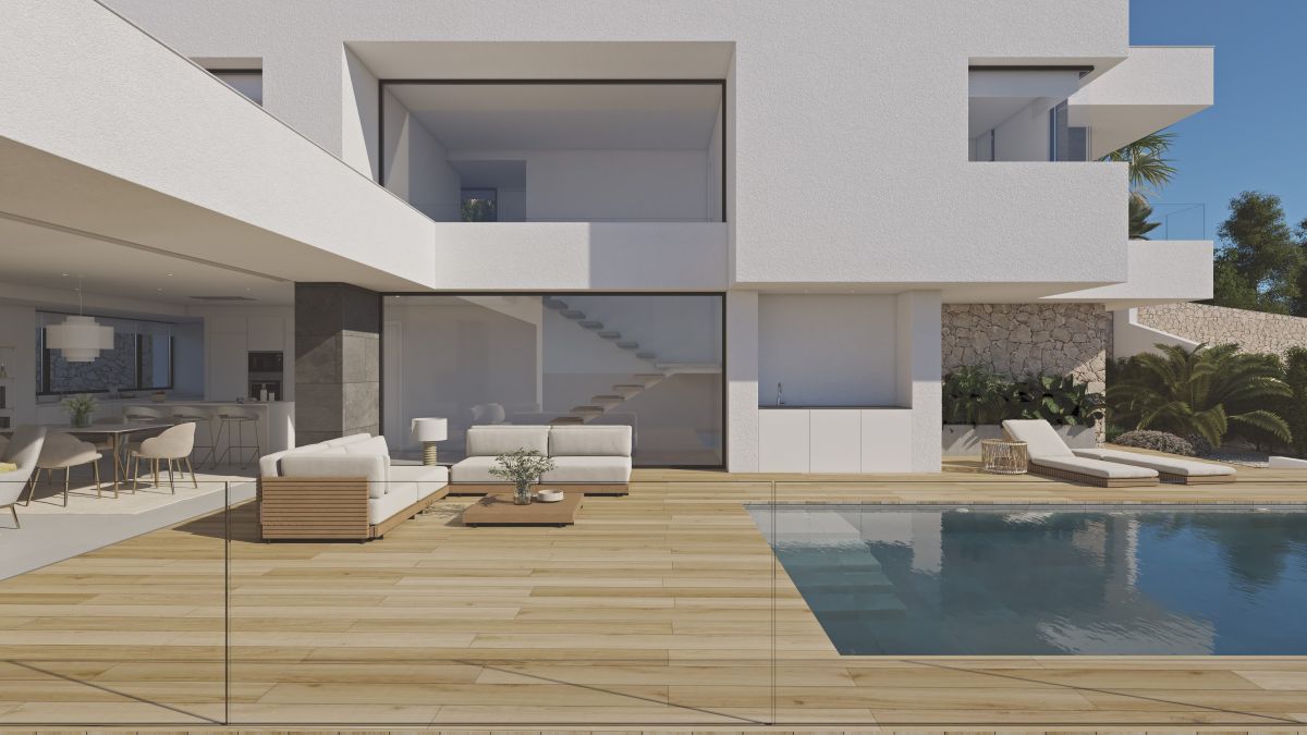 Luxe Nieuwbouw Villa met zeezicht te koop in Benitachell