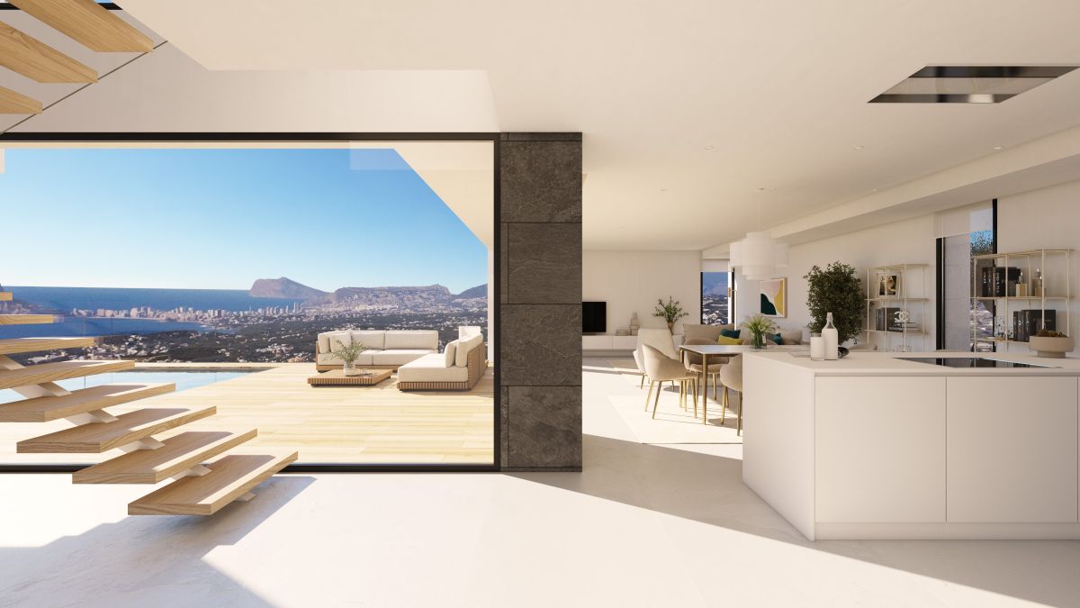 Luxe Nieuwbouw Villa met zeezicht te koop in Benitachell