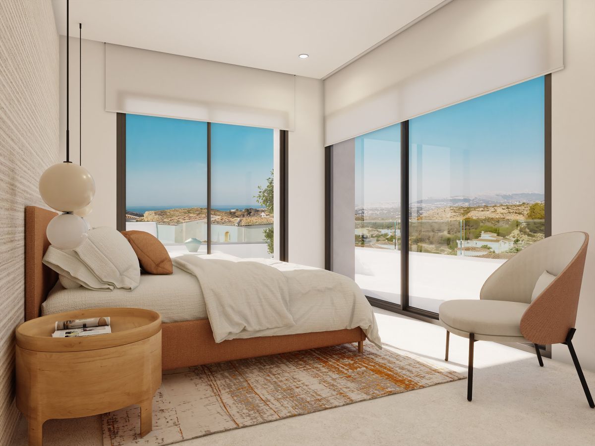 Luxe Nieuwbouw Villa met zeezicht te koop in Benitachell