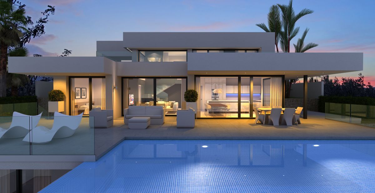 Luxe Nieuwbouw Villa met zeezicht te koop in Benitachell