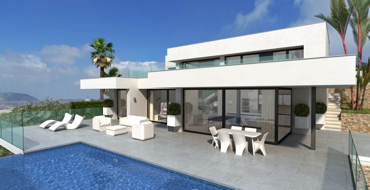 Luxe Nieuwbouw Villa met zeezicht te koop in Benitachell