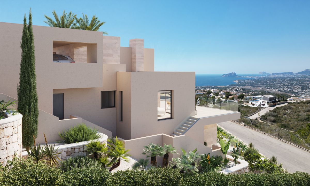 Luxe Nieuwbouw Villa met zeezicht te koop in Benitachell