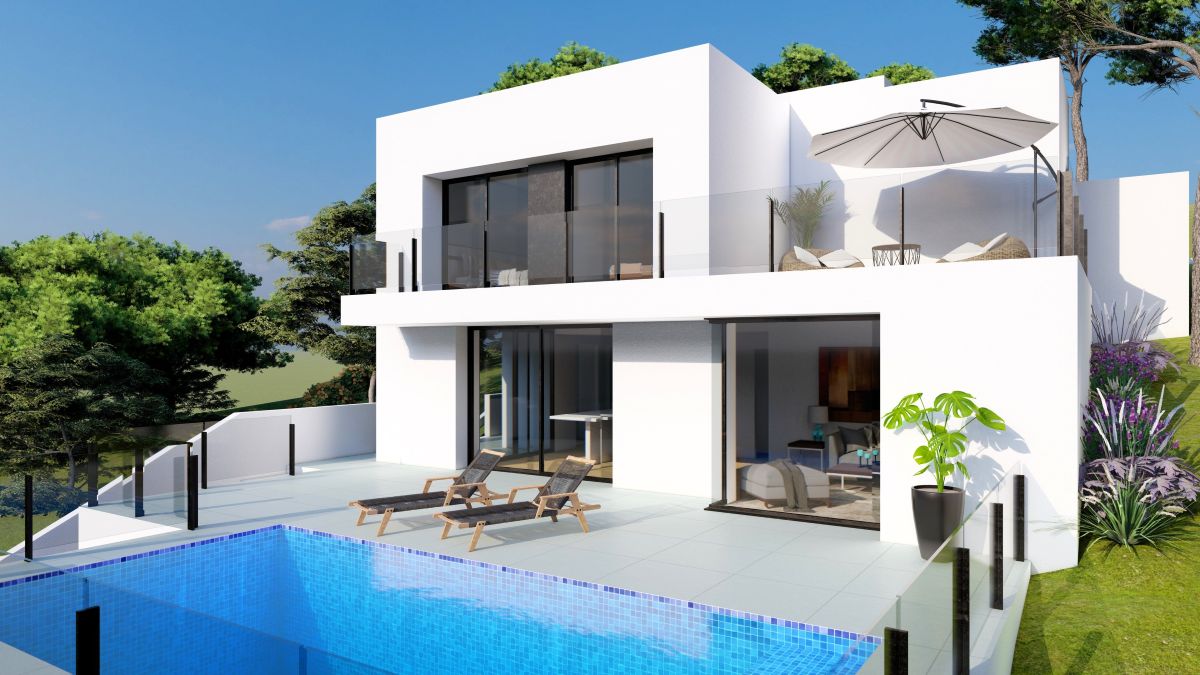 Nieuwbouw villa Cumbre de Sol (1) Luxe Nieuwbouw Villa te koop in Benitachell