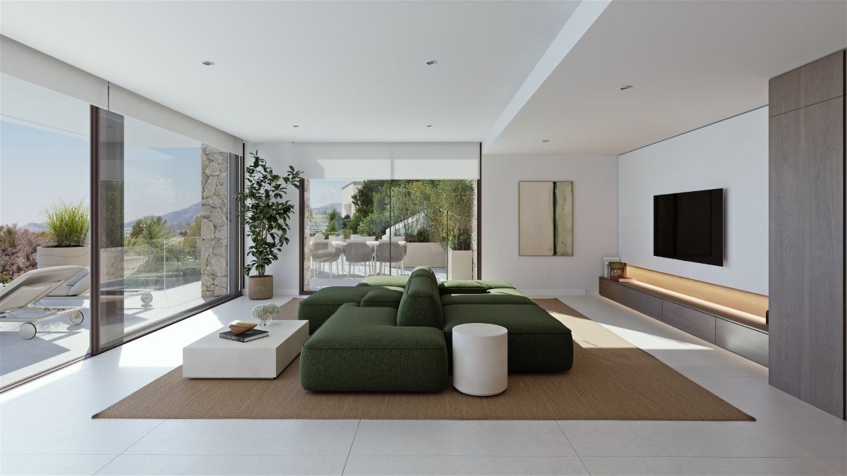 Luxe Nieuwbouw Villa met zeezicht te koop in Altea