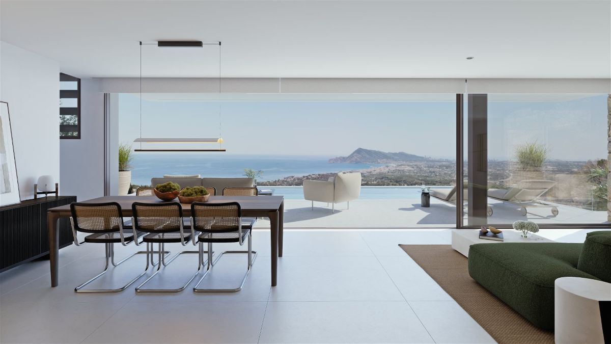 Luxe Nieuwbouw Villa met zeezicht te koop in Altea