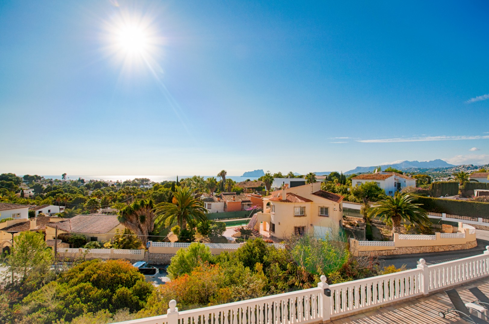 Villa met zeezicht te koop in Moraira