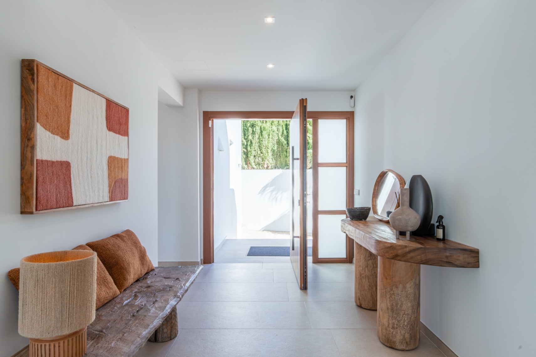 Exclusieve Ibiza-stijl nieuwbouwvilla met zeezicht in Moraira