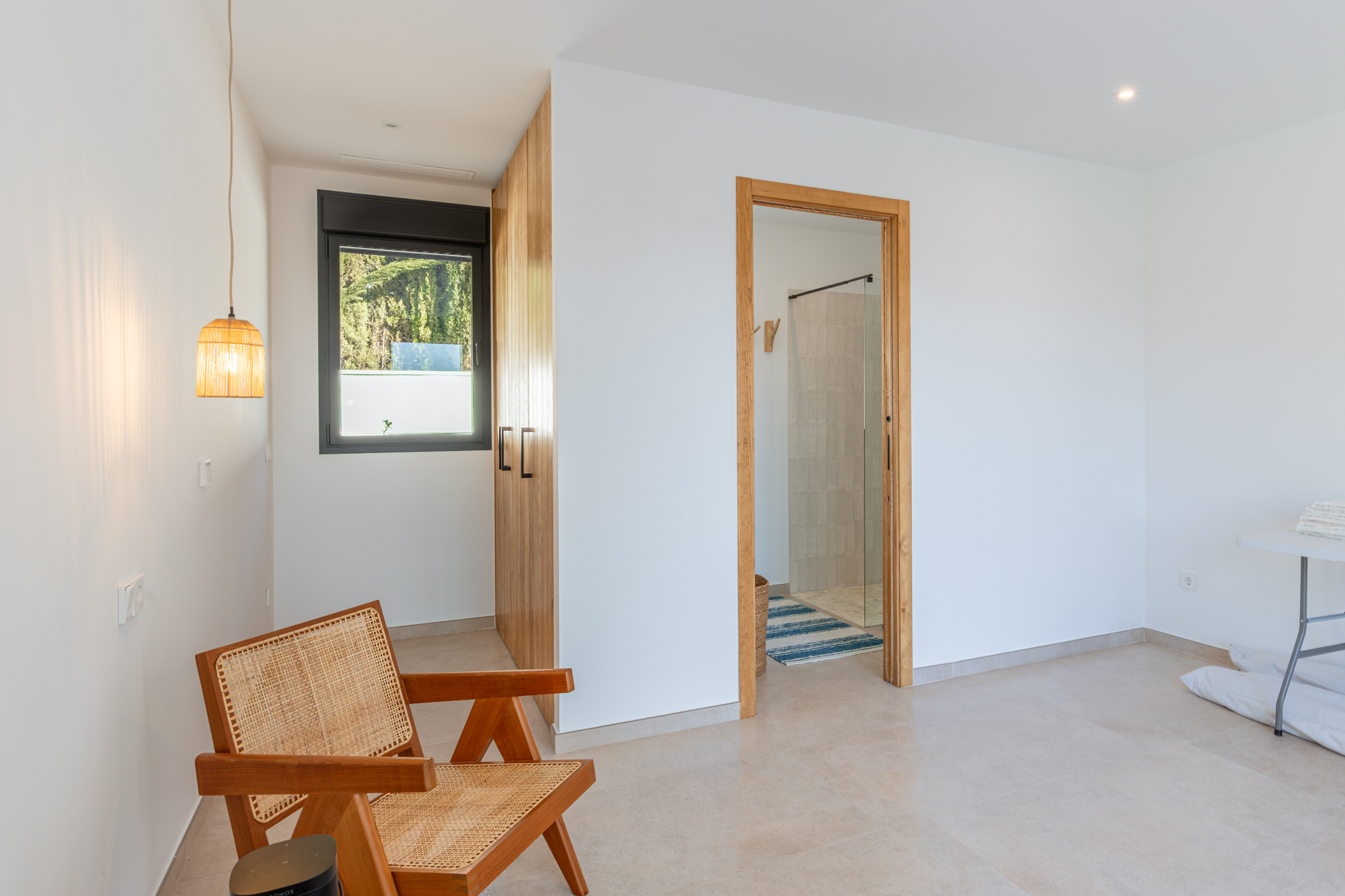 Exclusieve Ibiza-stijl nieuwbouwvilla met zeezicht in Moraira