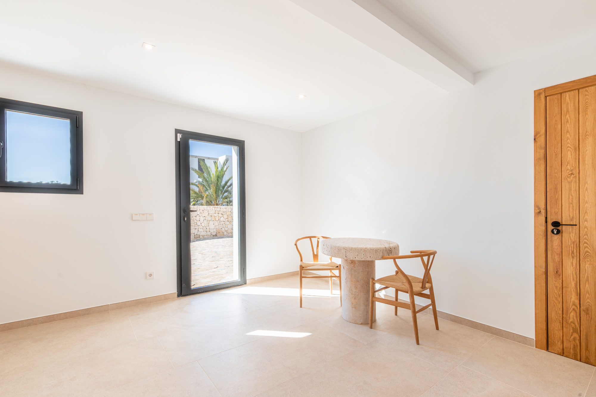 Exclusieve Ibiza-stijl nieuwbouwvilla met zeezicht in Moraira