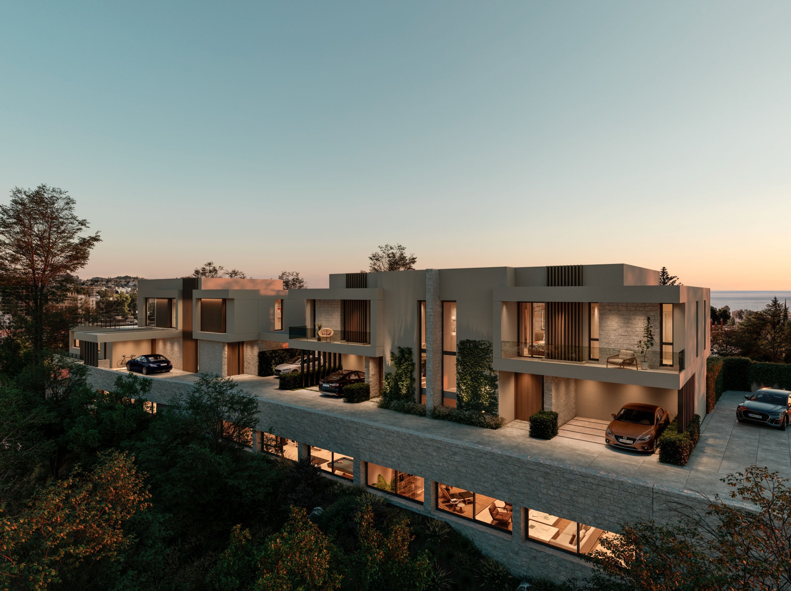 Nieuwbouw Twee-onder-1-kap in Málaga