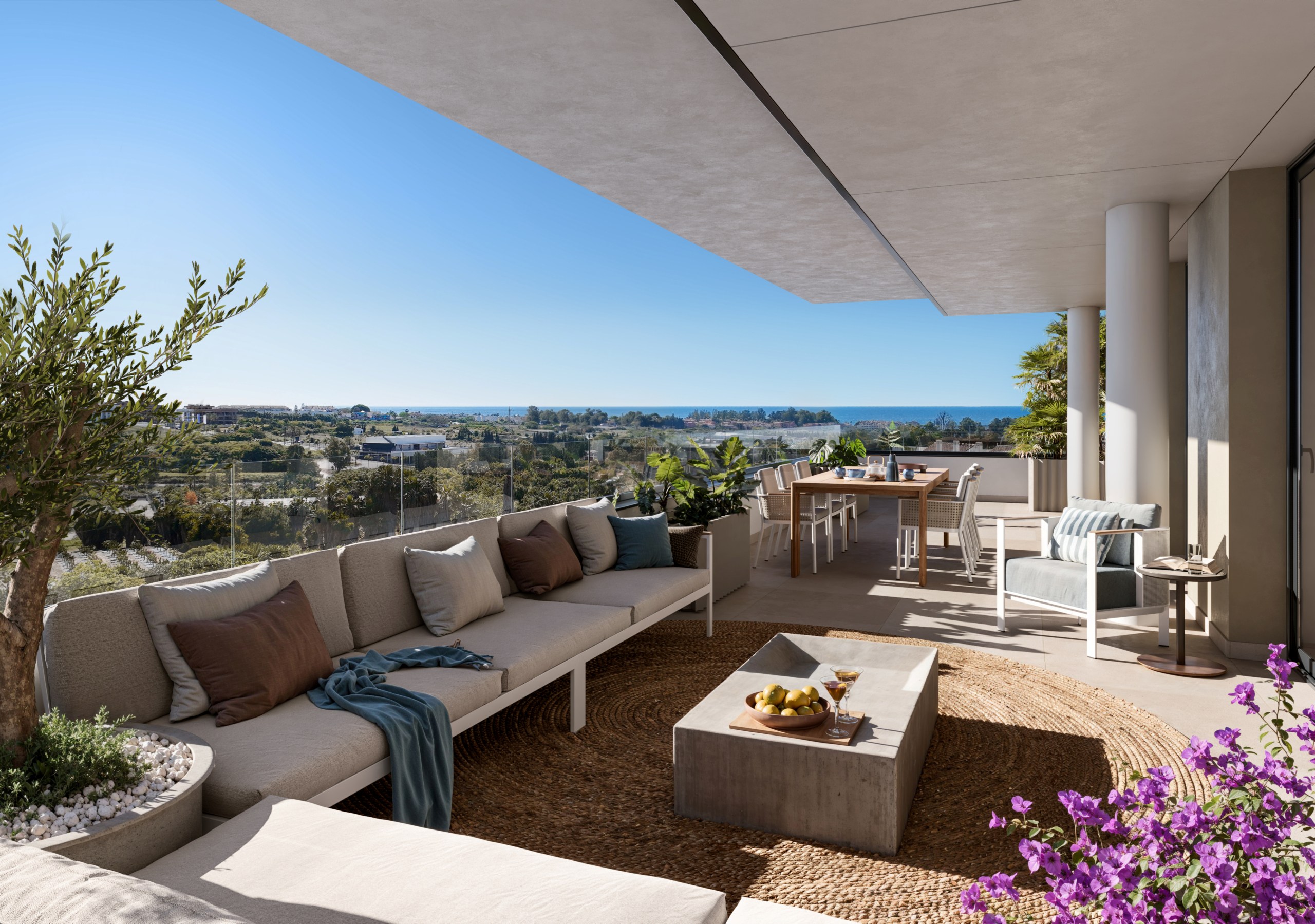 Nieuwbouw penthouse in Estepona