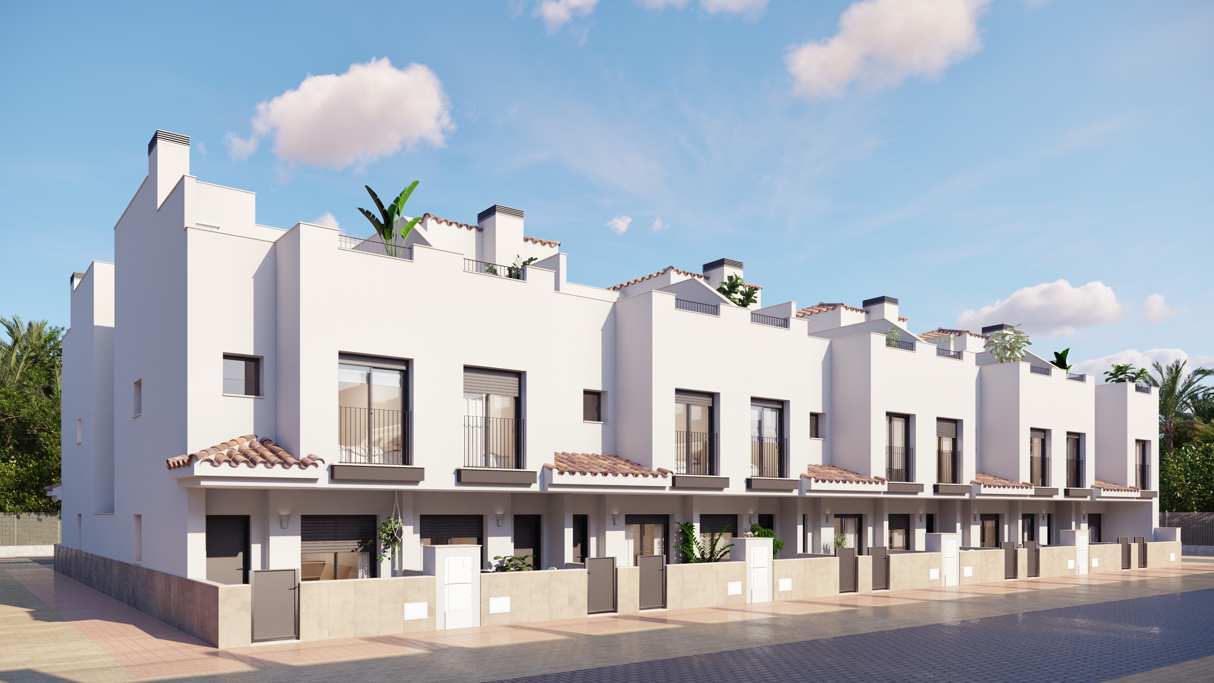 Nieuwbouw Geschakelde woning in Torre-Pacheco