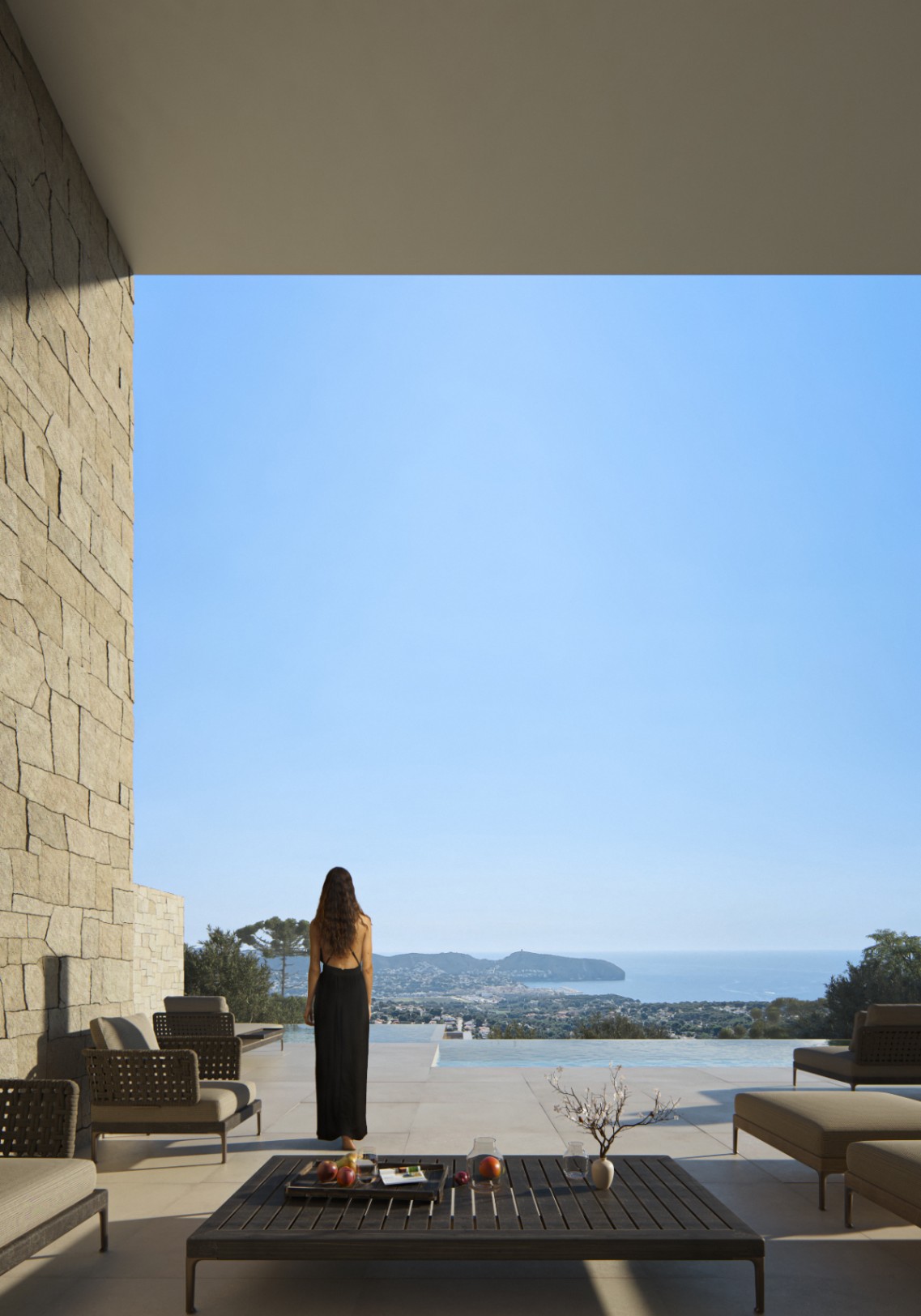 Luxe villa met infinity zwembad in Moraira