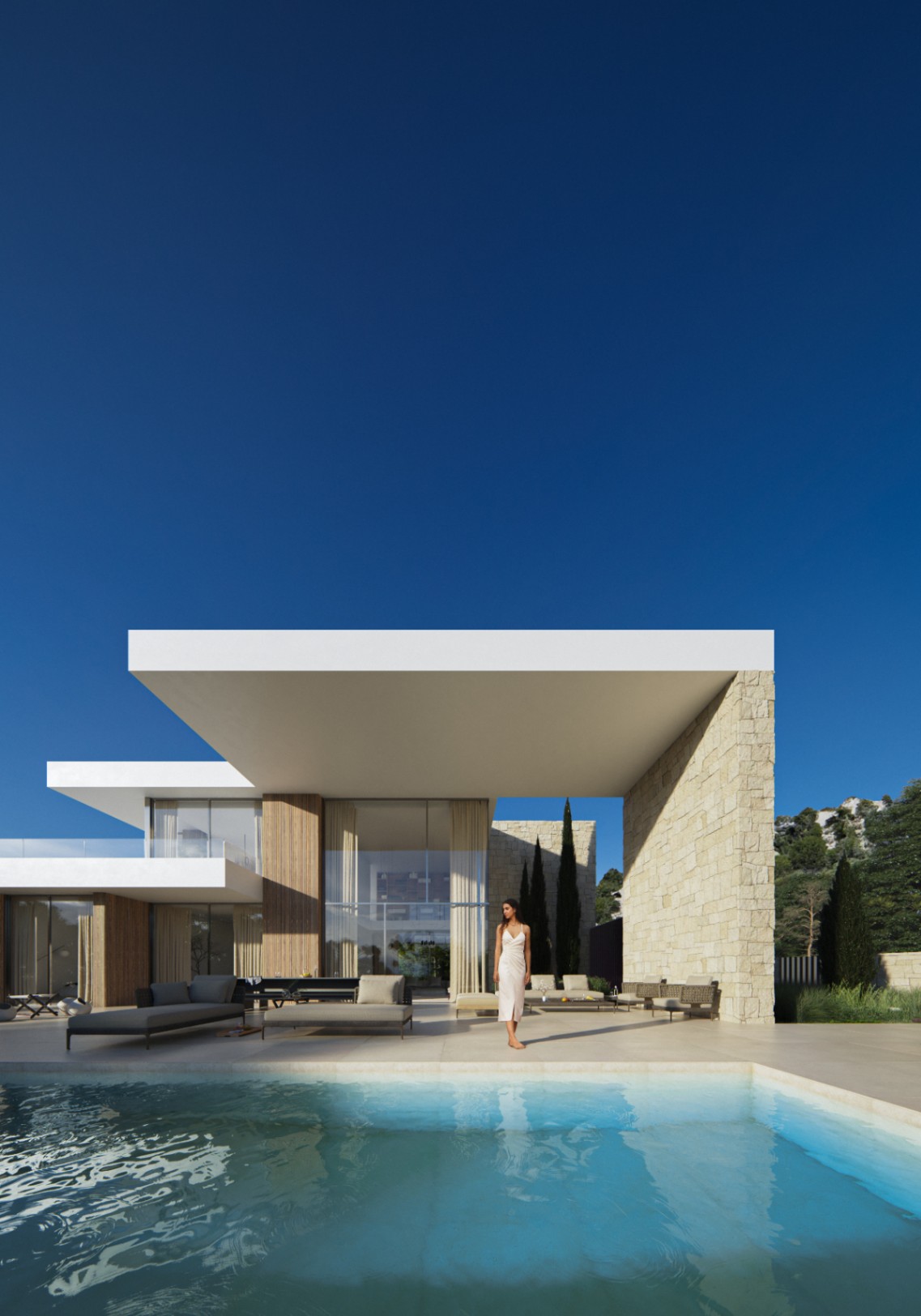 Luxe villa met infinity zwembad in Moraira
