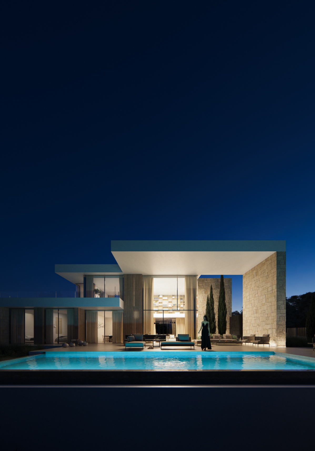 Luxe villa met infinity zwembad in Moraira