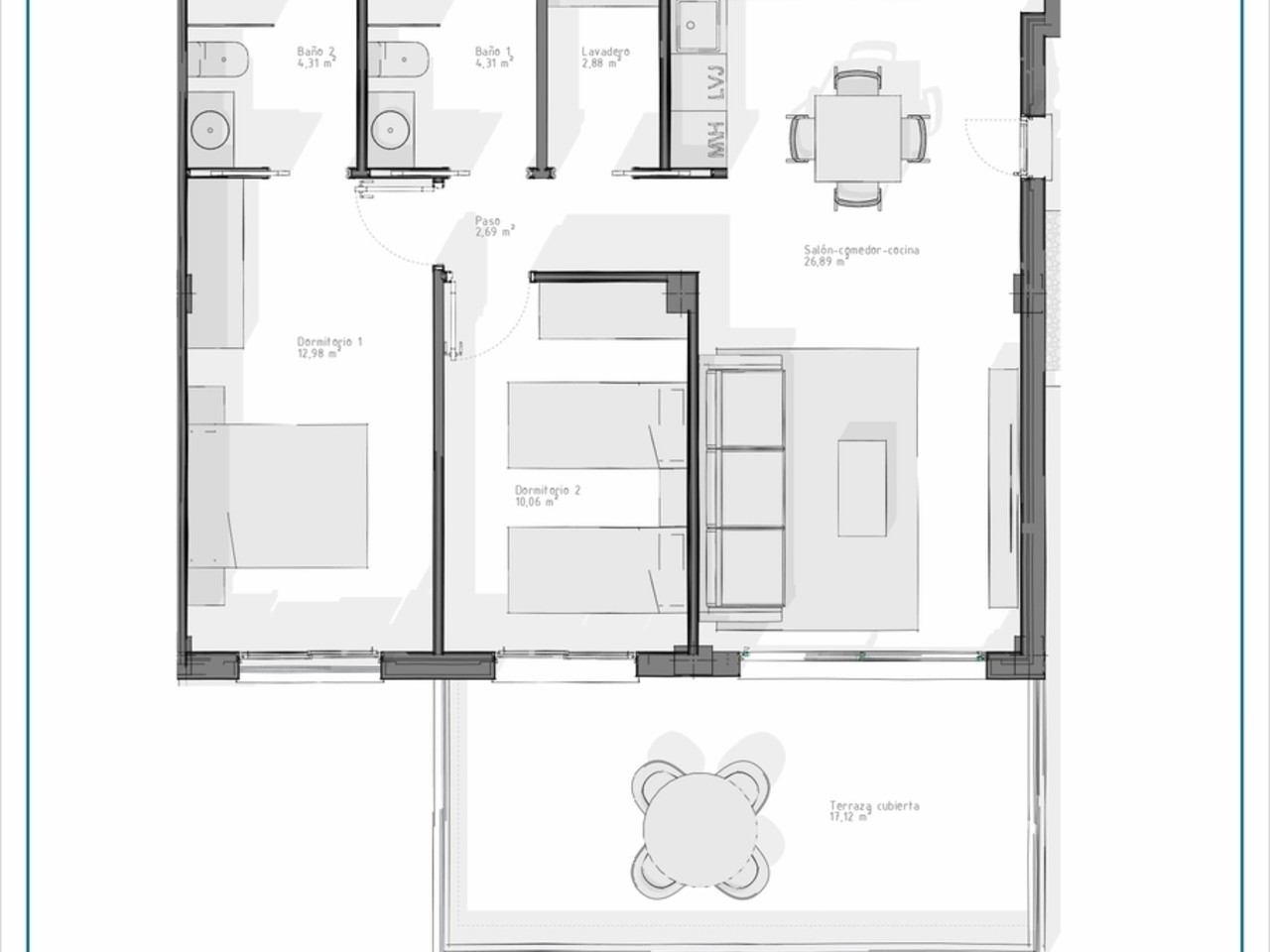 Appartement te koop in Vera