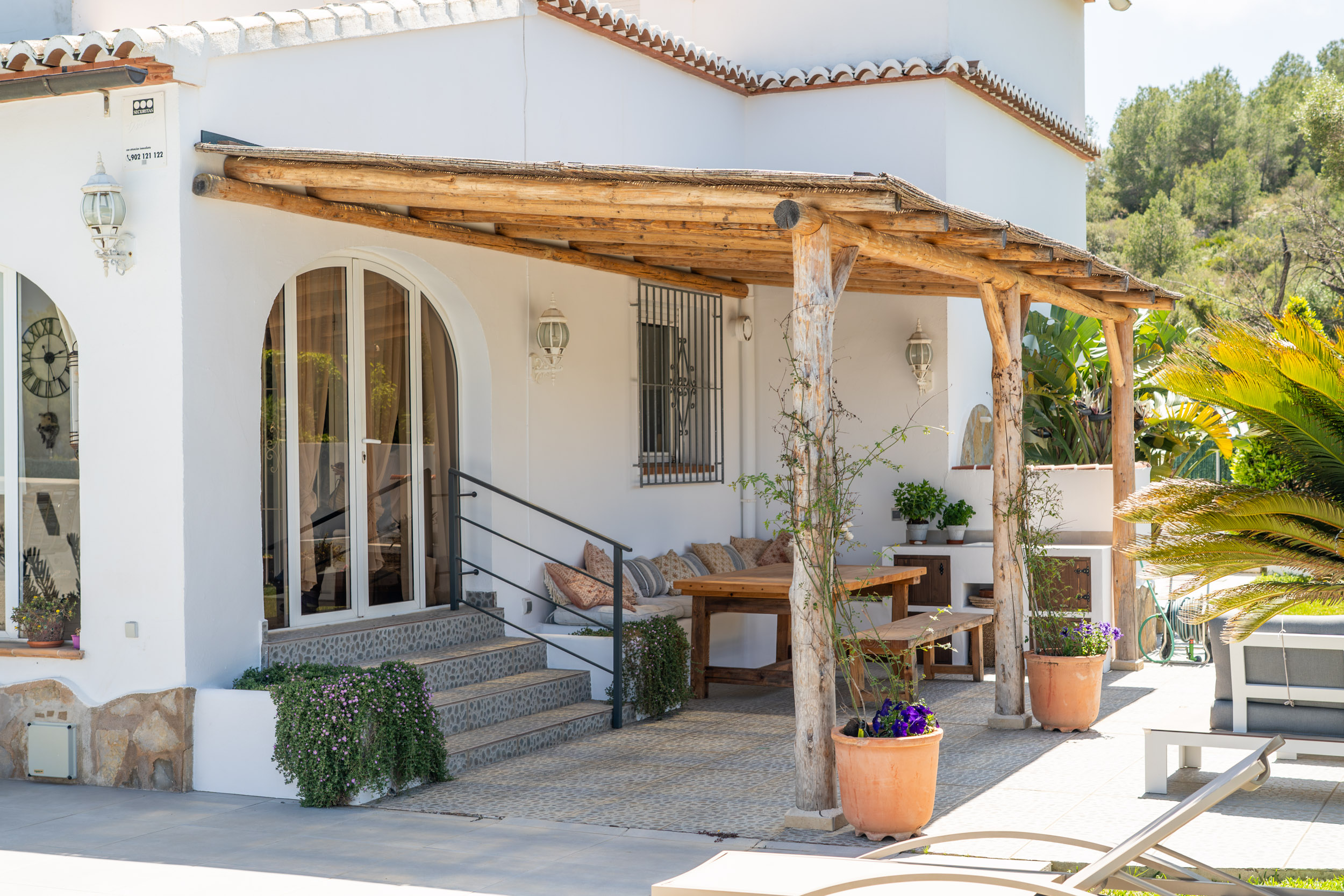 Gerenoveerde villa met uitzicht op Montgo in Javea
