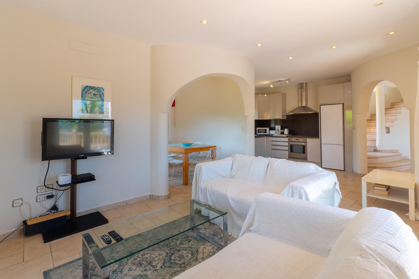 Traditionele villa met zeezicht te koop in Javea