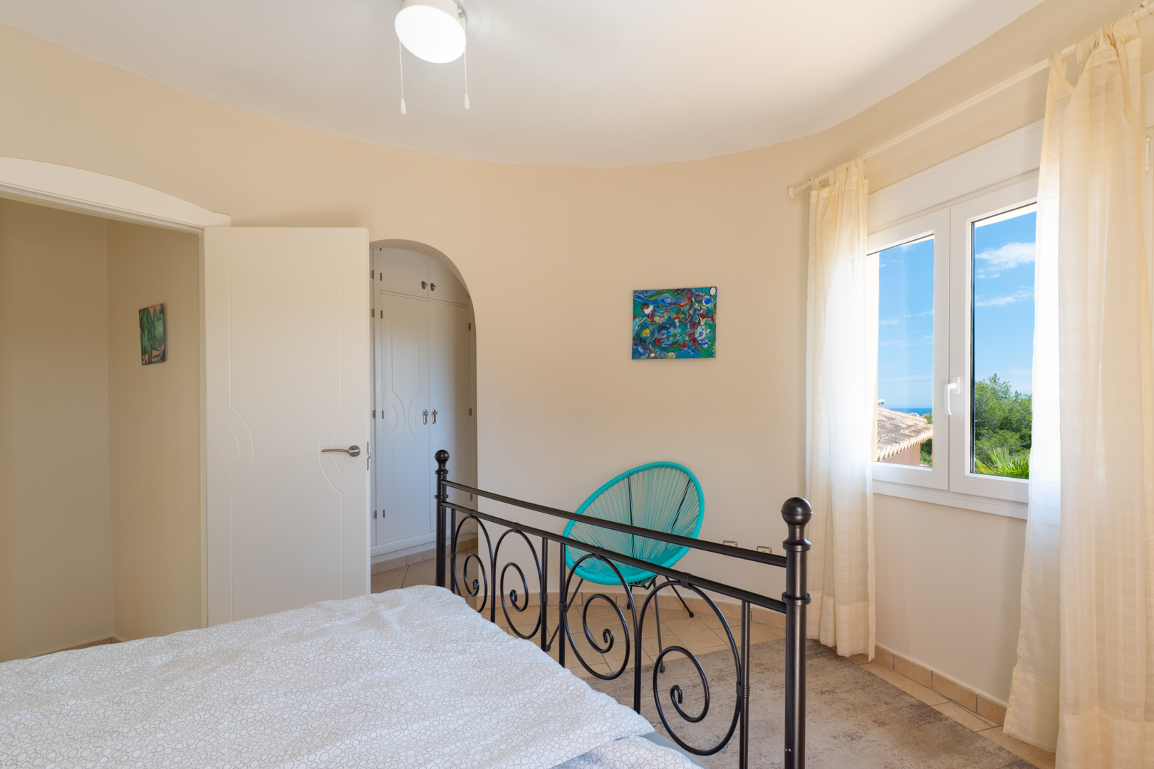 Traditionele villa met zeezicht te koop in Javea
