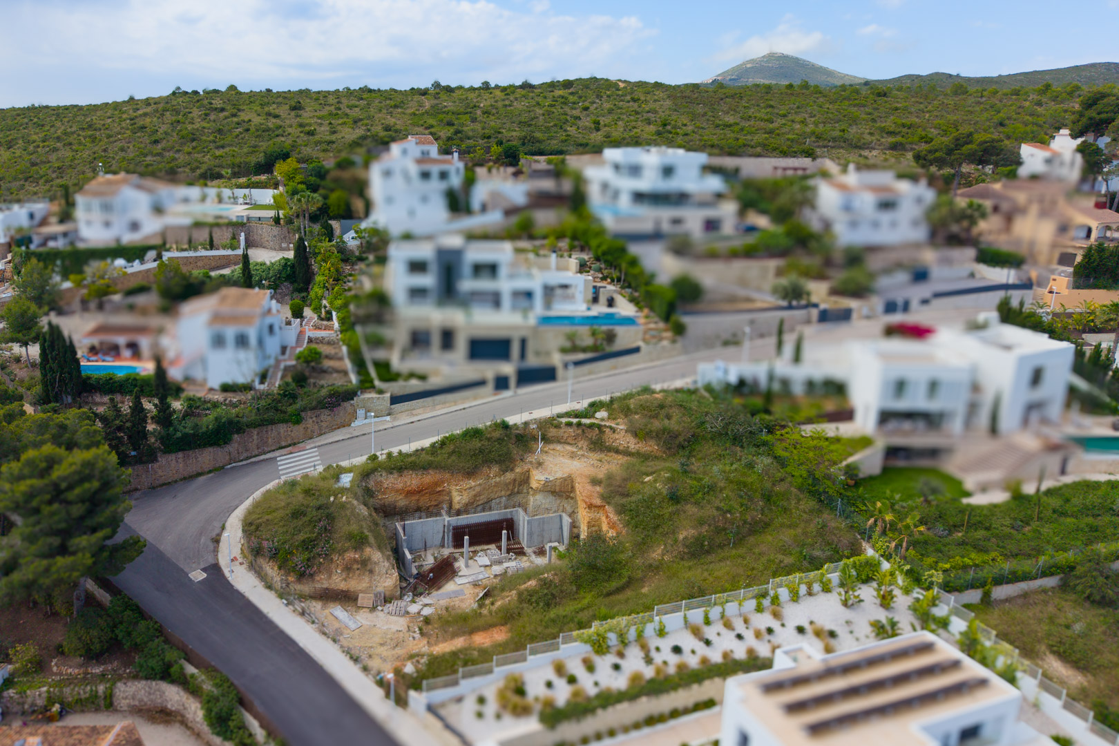 default Nieuw te bouwen villa met zeezicht in Javea