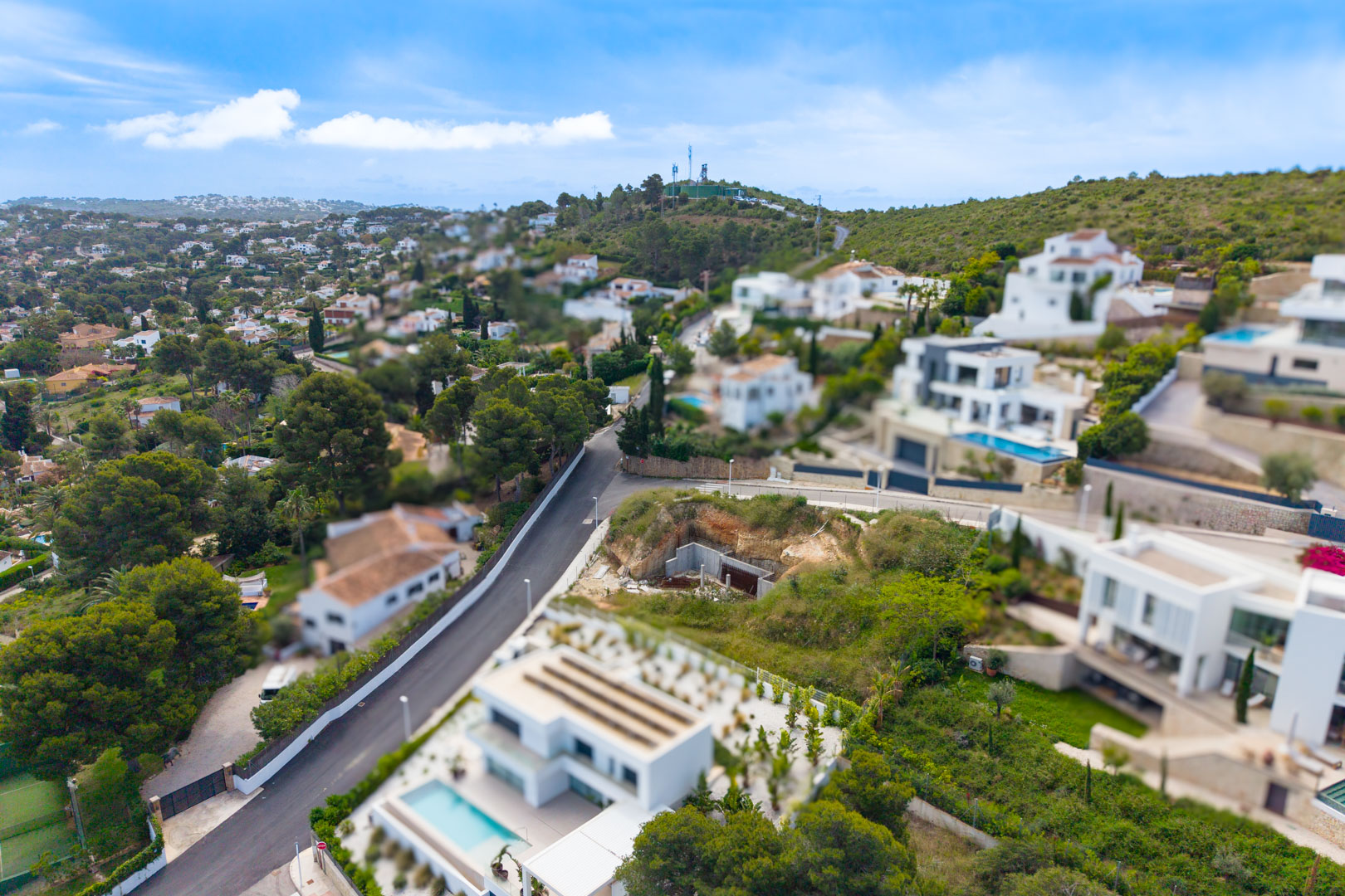 default Nieuw te bouwen villa met zeezicht in Javea