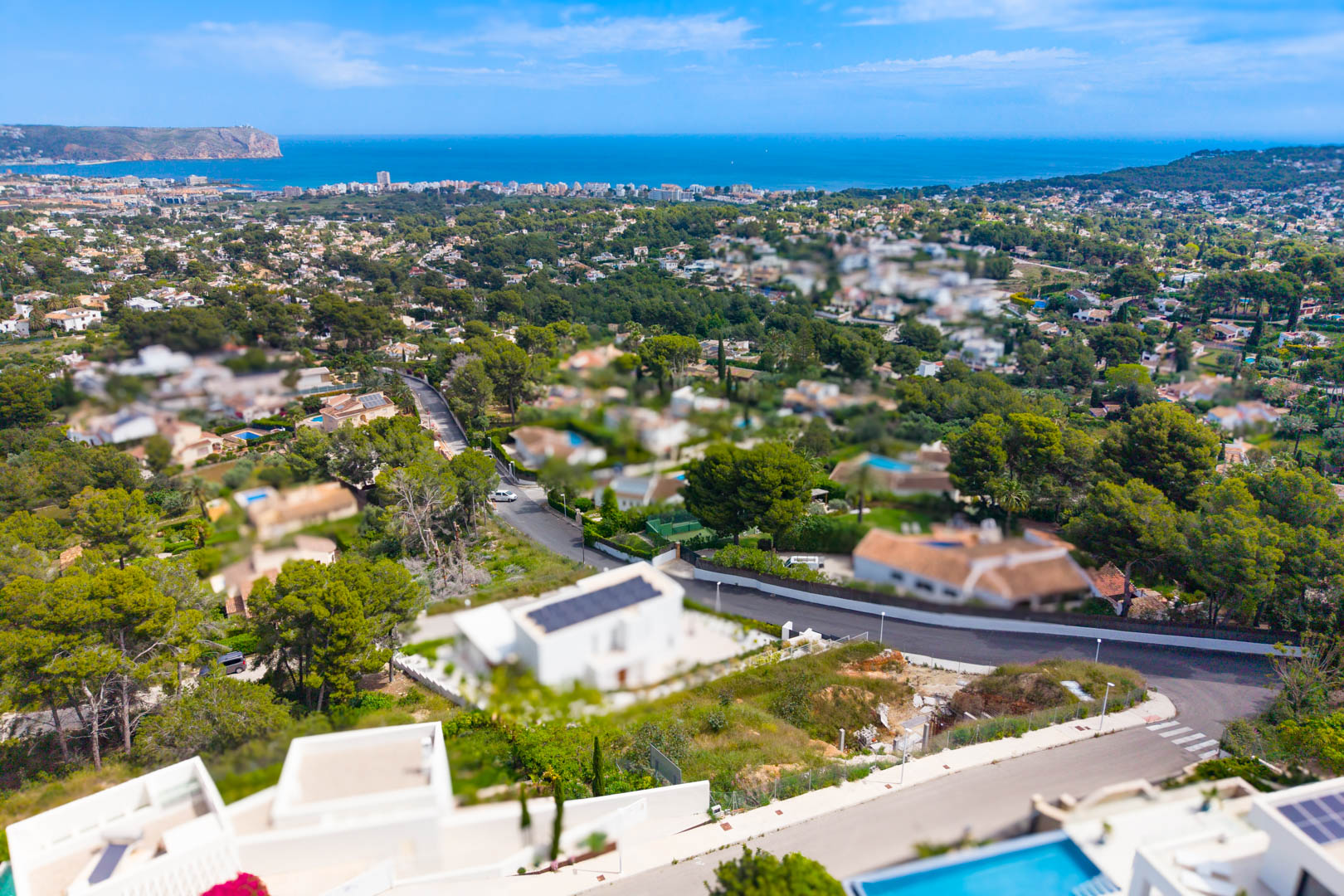 default Nieuw te bouwen villa met zeezicht in Javea