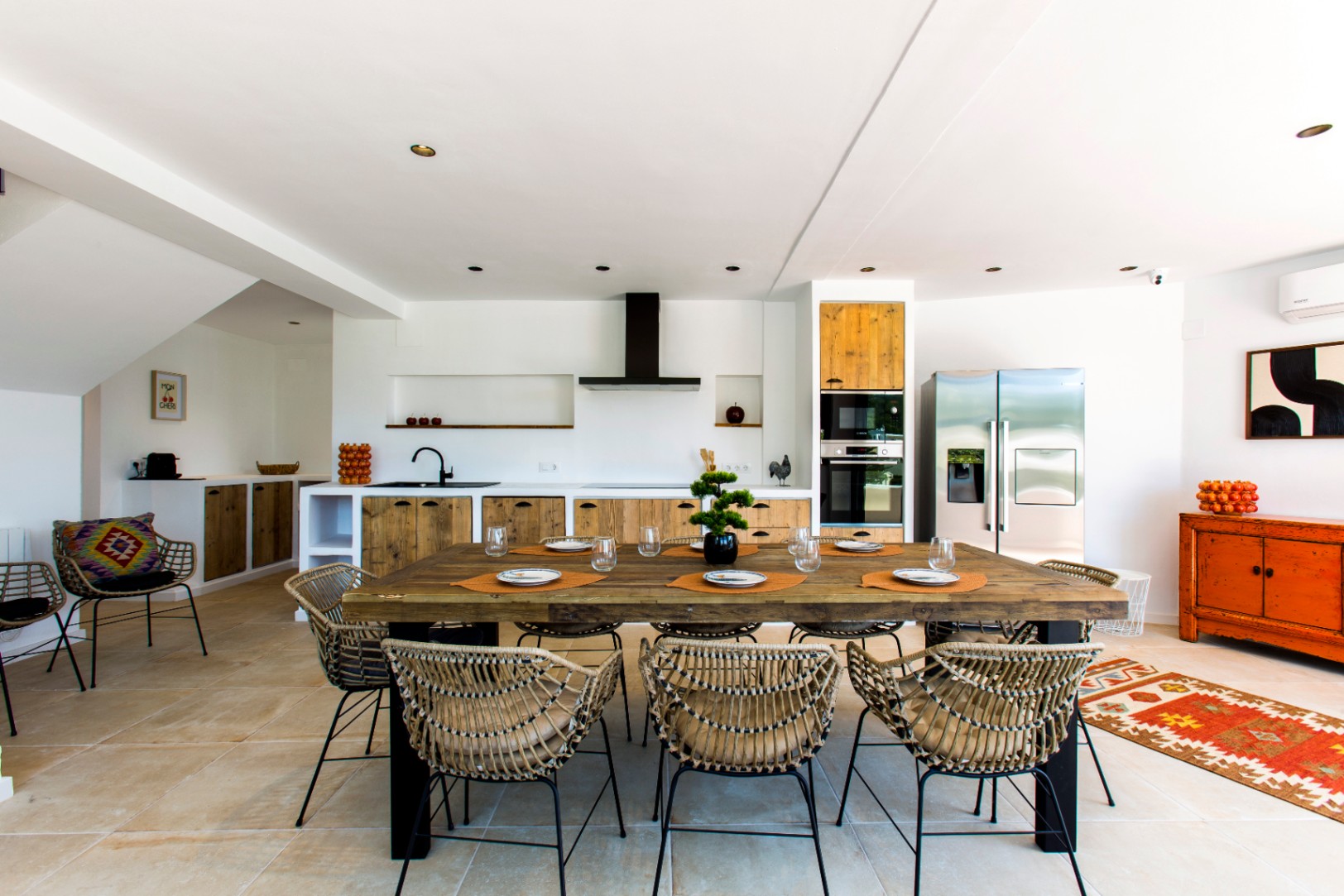 Volledig gerenoveerde zeezicht villa in Ibiza-stijl in Benissa