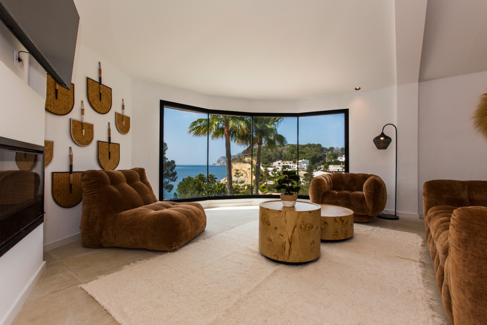 Volledig gerenoveerde zeezicht villa in Ibiza-stijl in Benissa