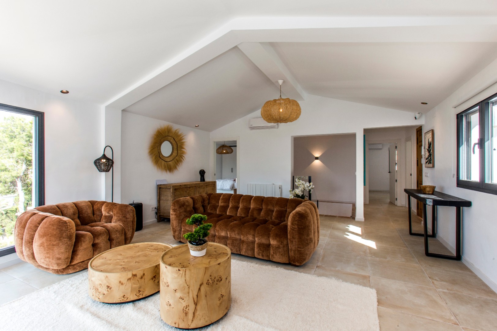 Volledig gerenoveerde zeezicht villa in Ibiza-stijl in Benissa