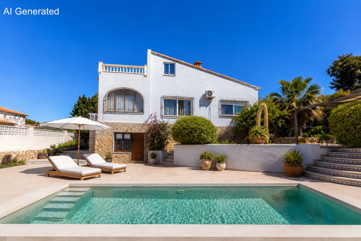 Villa met zwembad te renoveren in Calpe