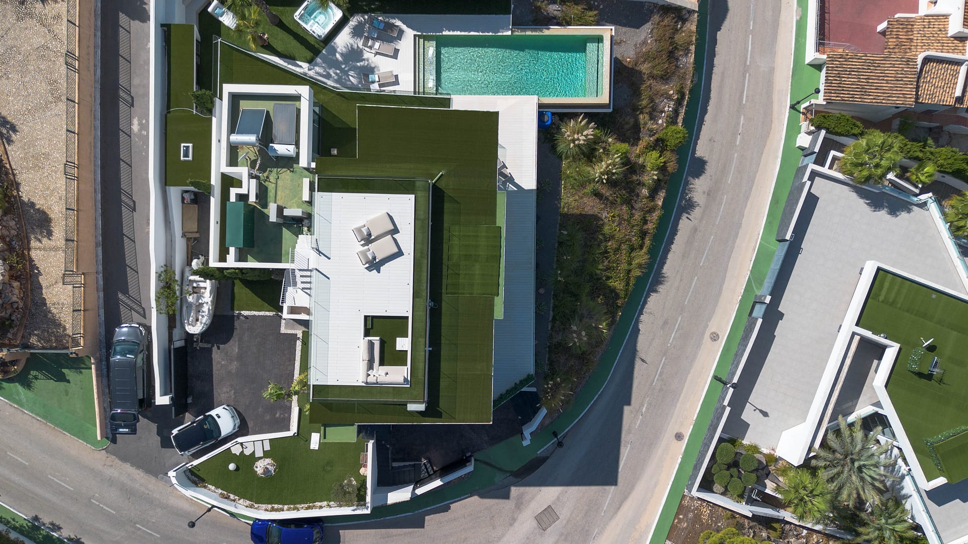 Spectaculaire luxe villa met panoramisch zeezicht in Altea