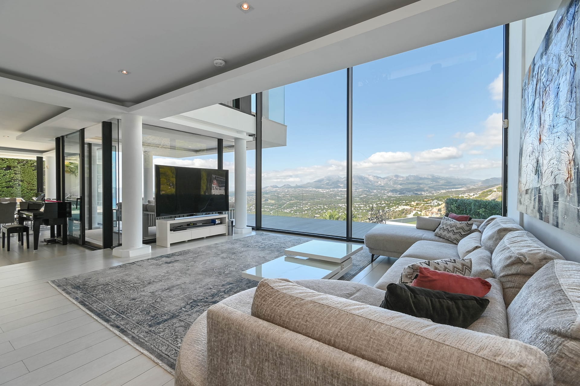 Spectaculaire luxe villa met panoramisch zeezicht in Altea