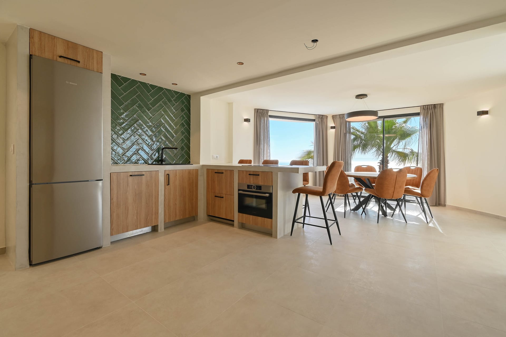 Ibiza stijl villa met panoramisch uitzicht in Benitachell