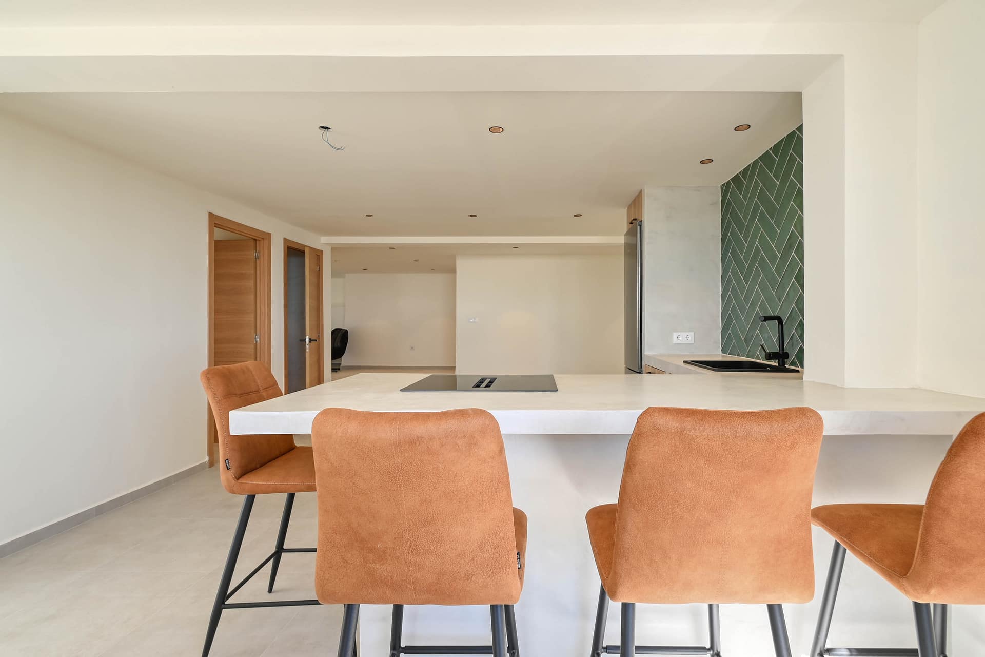 Ibiza stijl villa met panoramisch uitzicht in Benitachell