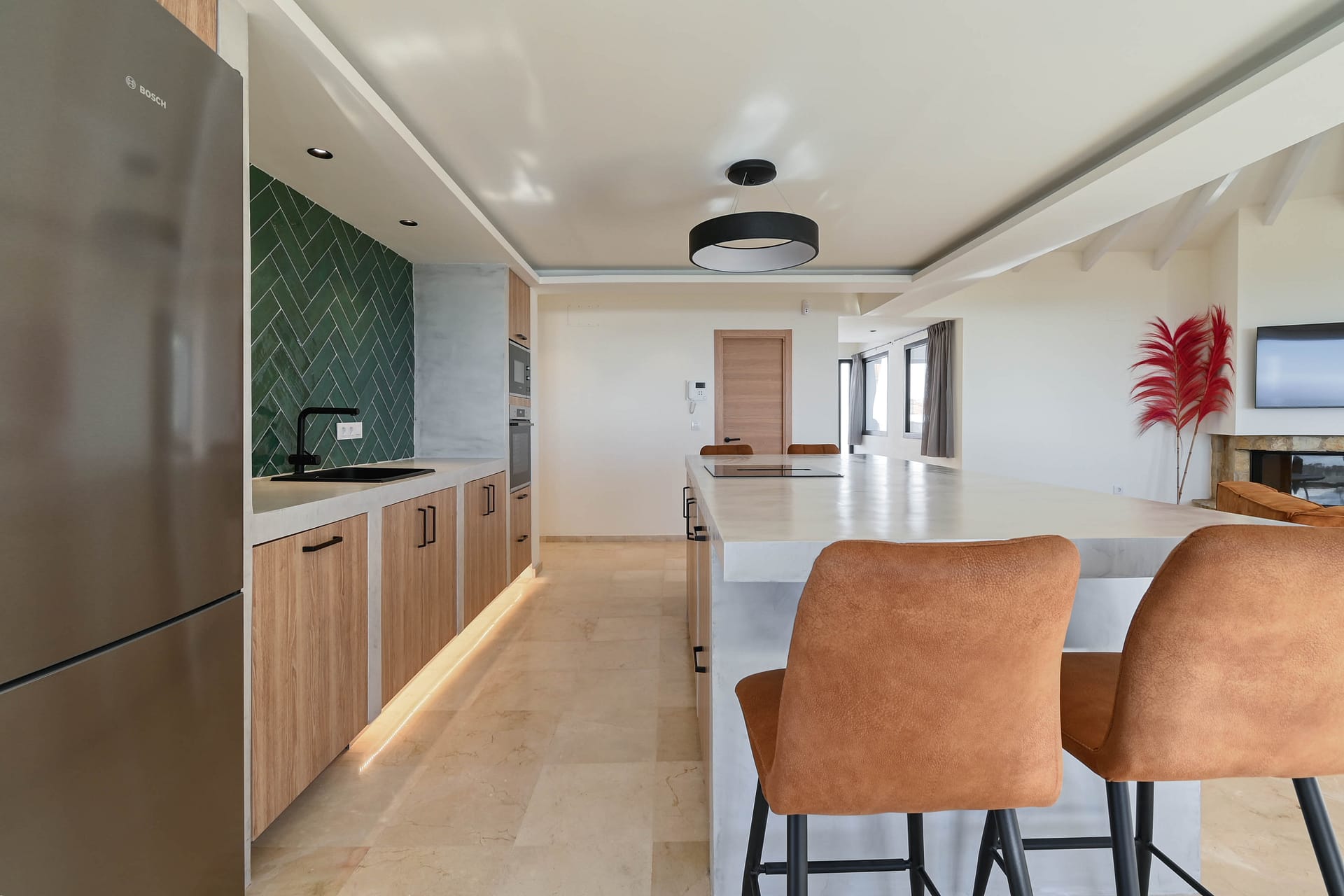 Ibiza stijl villa met panoramisch uitzicht in Benitachell