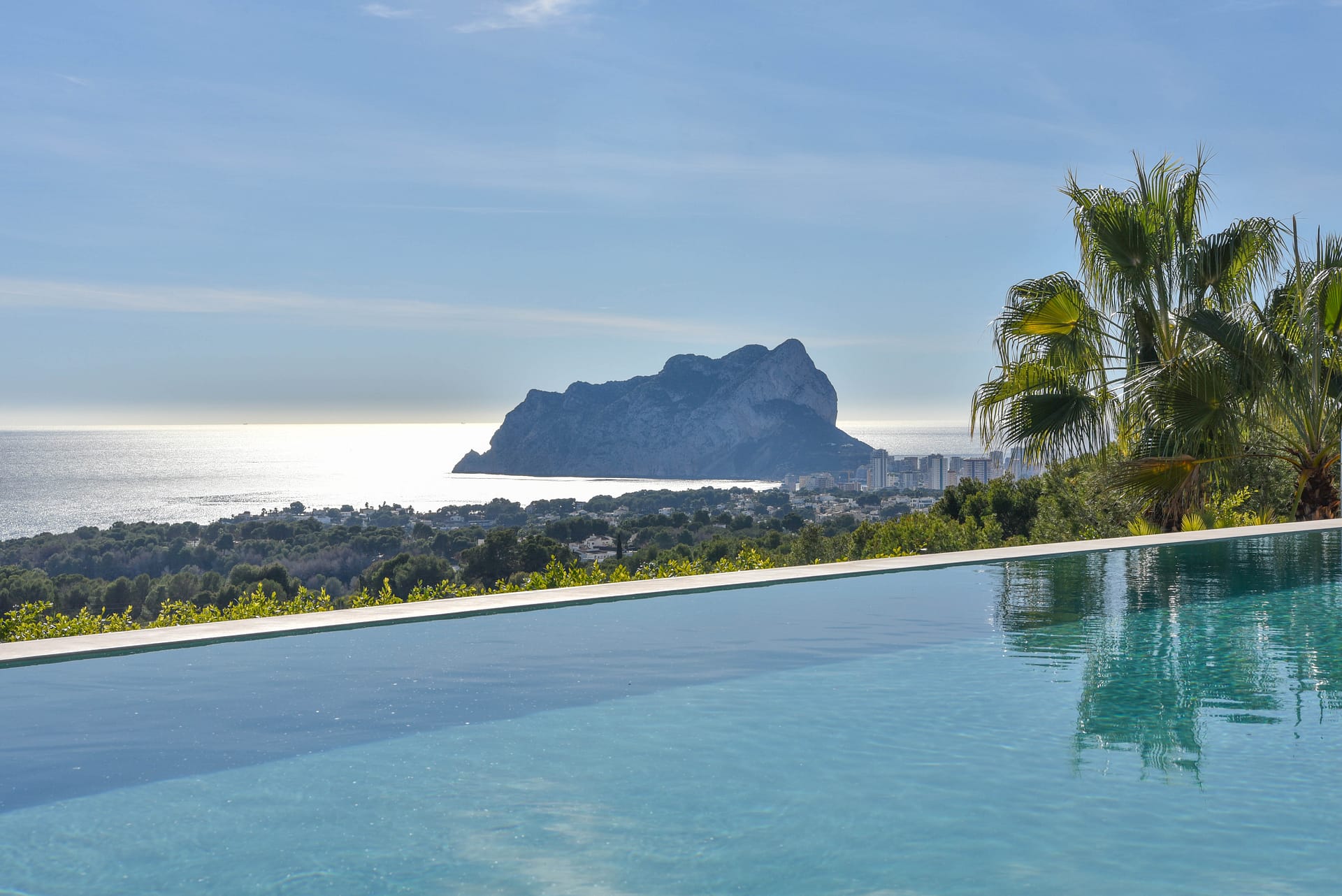 Uitzonderlijke villa met zeezicht van Moraira tot Calpe in Benissa