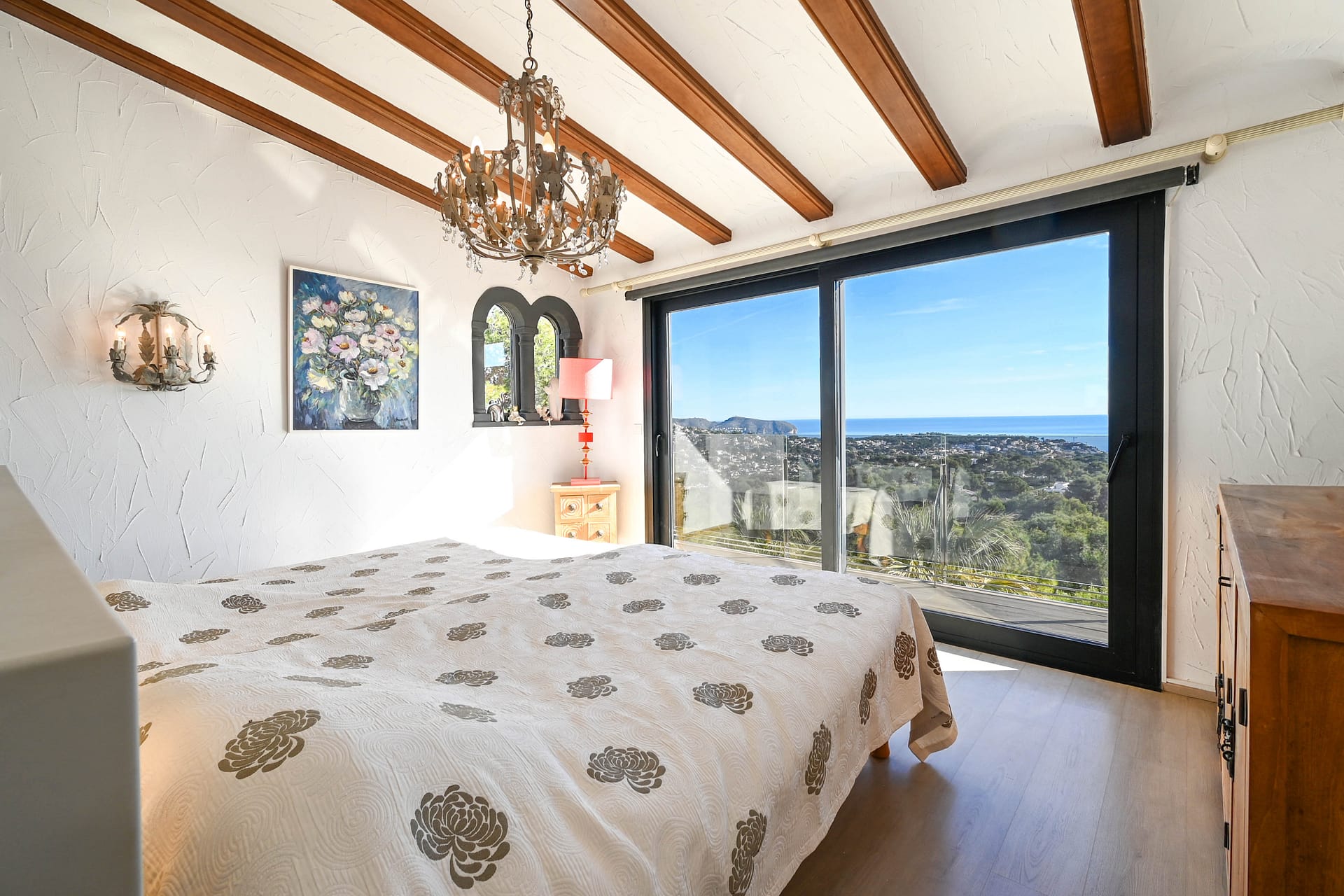 Uitzonderlijke villa met zeezicht van Moraira tot Calpe in Benissa