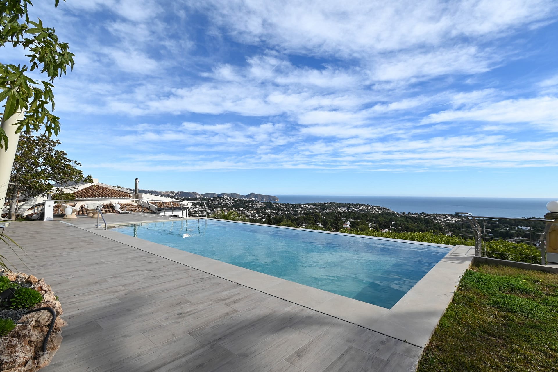 Uitzonderlijke villa met zeezicht van Moraira tot Calpe in Benissa