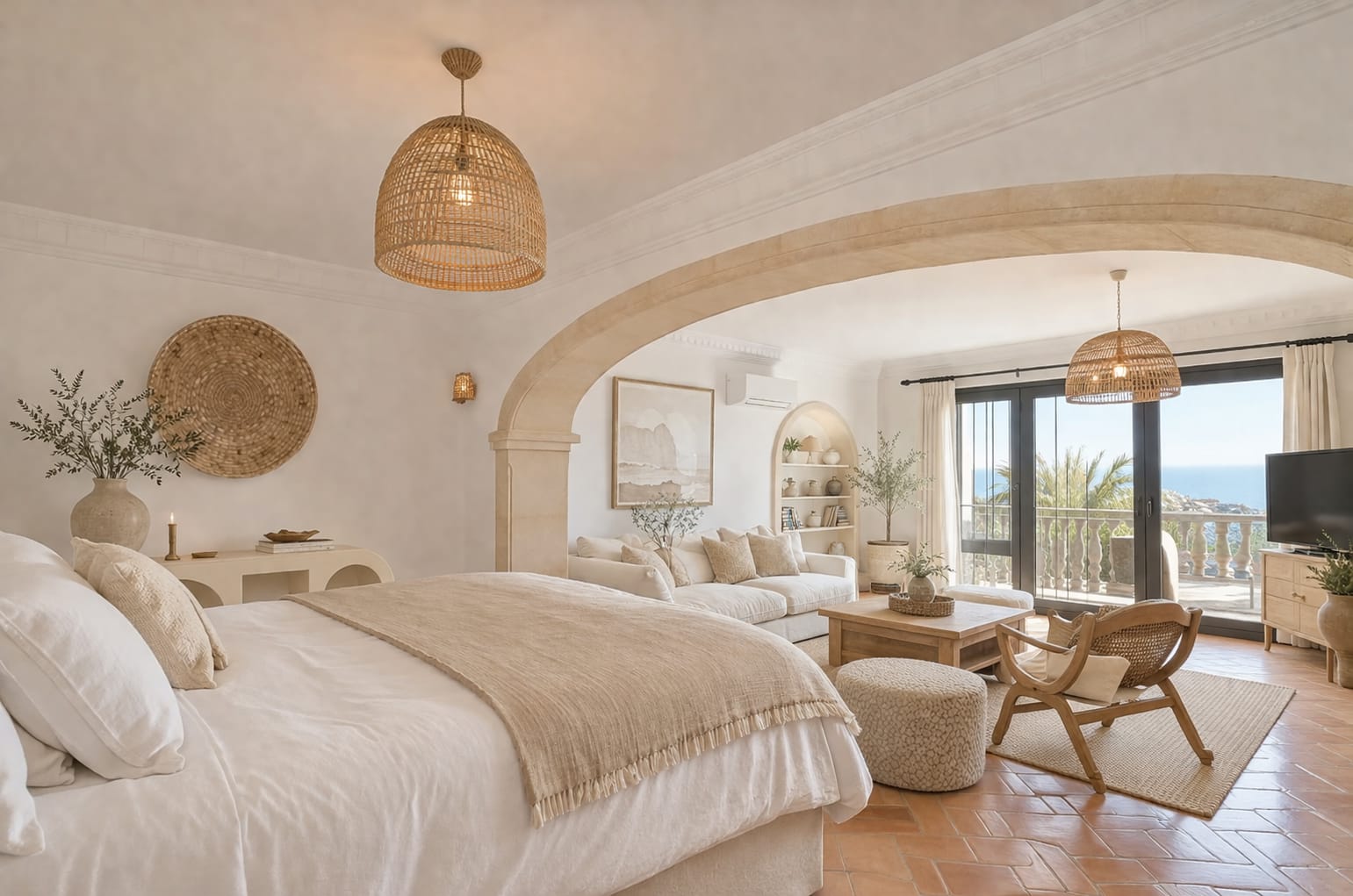 Uitzonderlijke villa met zeezicht van Moraira tot Calpe in Benissa