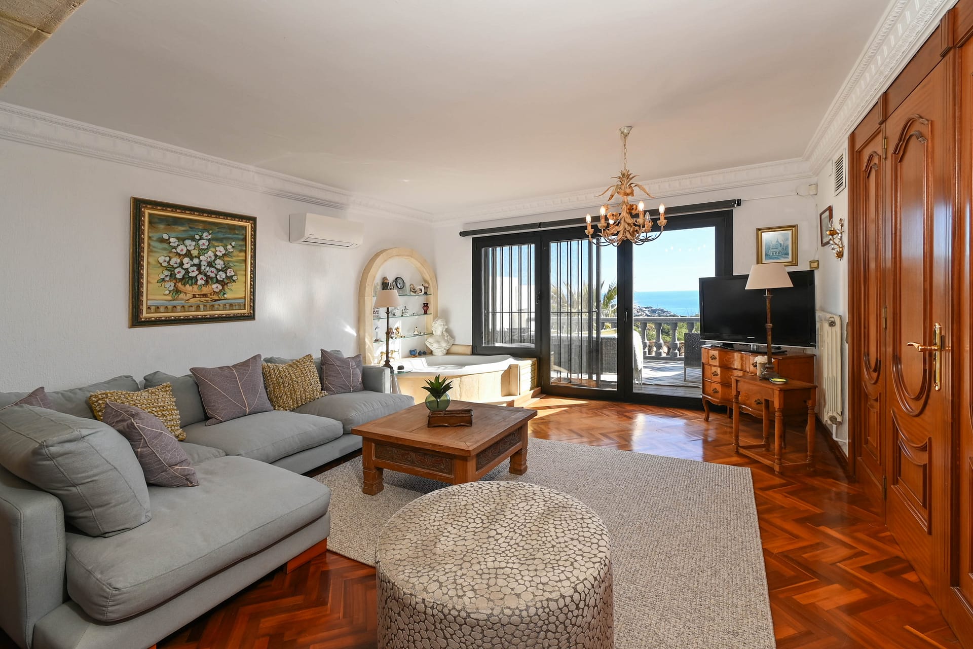 Uitzonderlijke villa met zeezicht van Moraira tot Calpe in Benissa