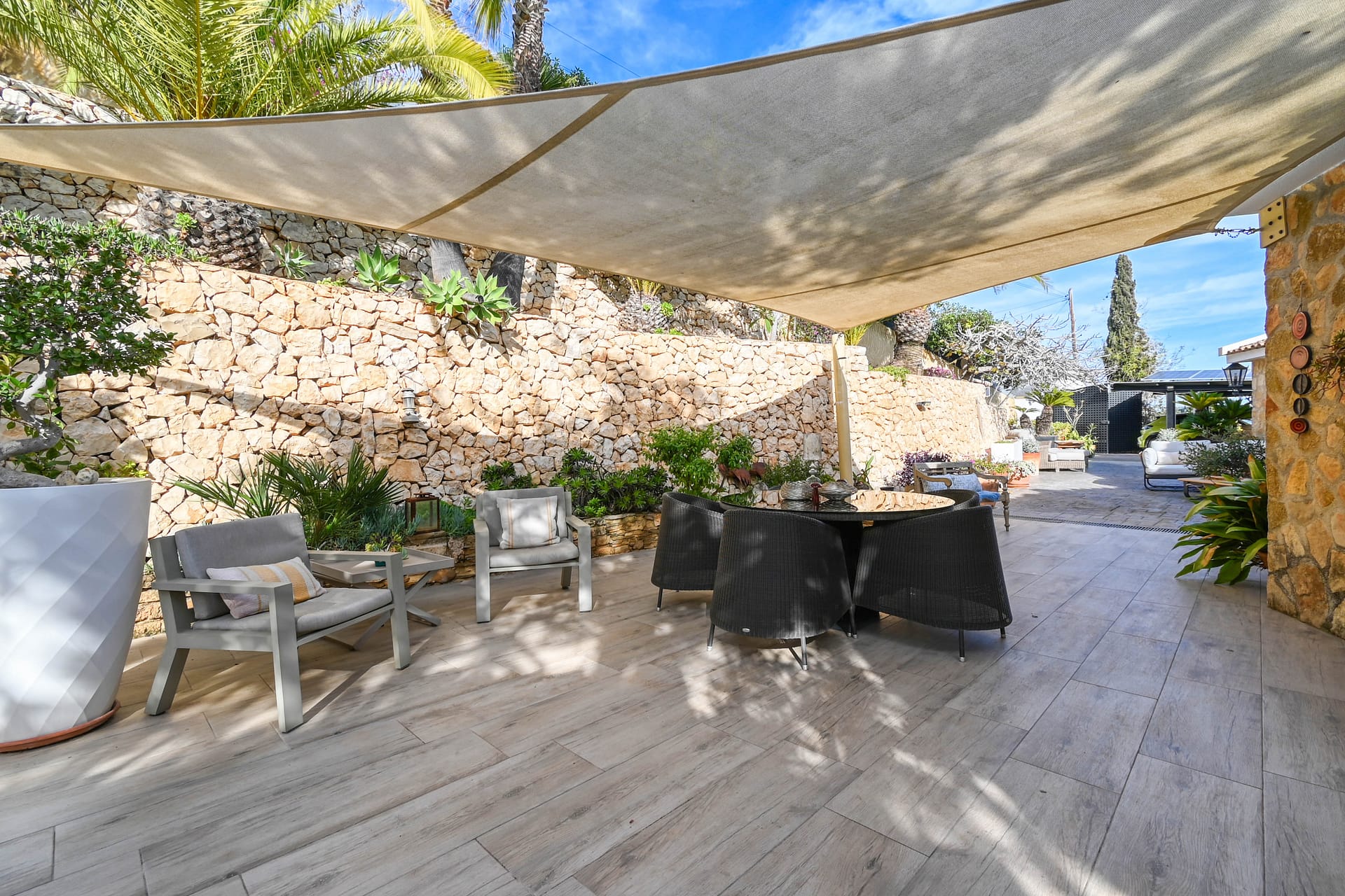 Uitzonderlijke villa met zeezicht van Moraira tot Calpe in Benissa