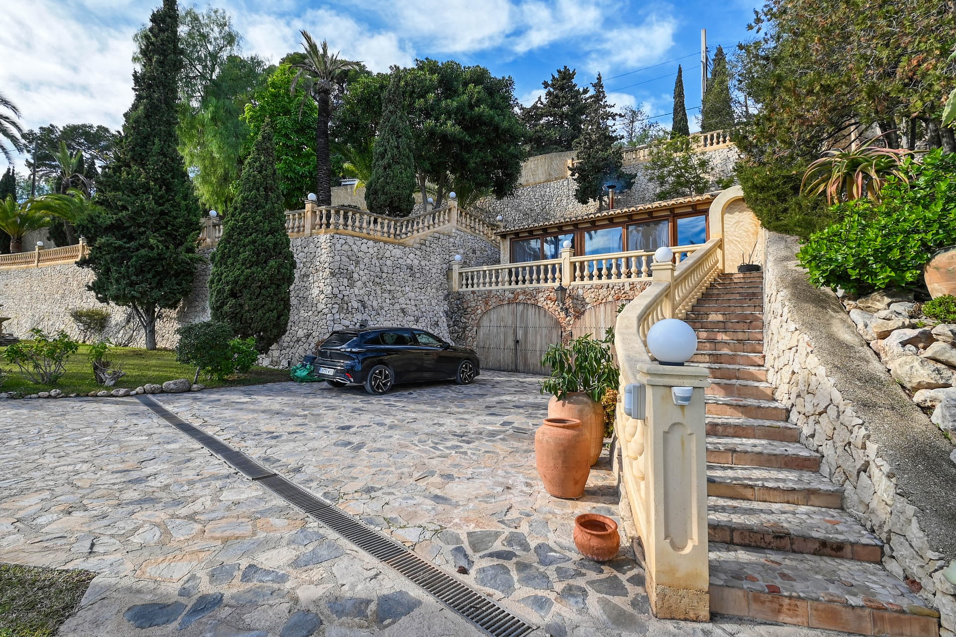 Uitzonderlijke villa met zeezicht van Moraira tot Calpe in Benissa