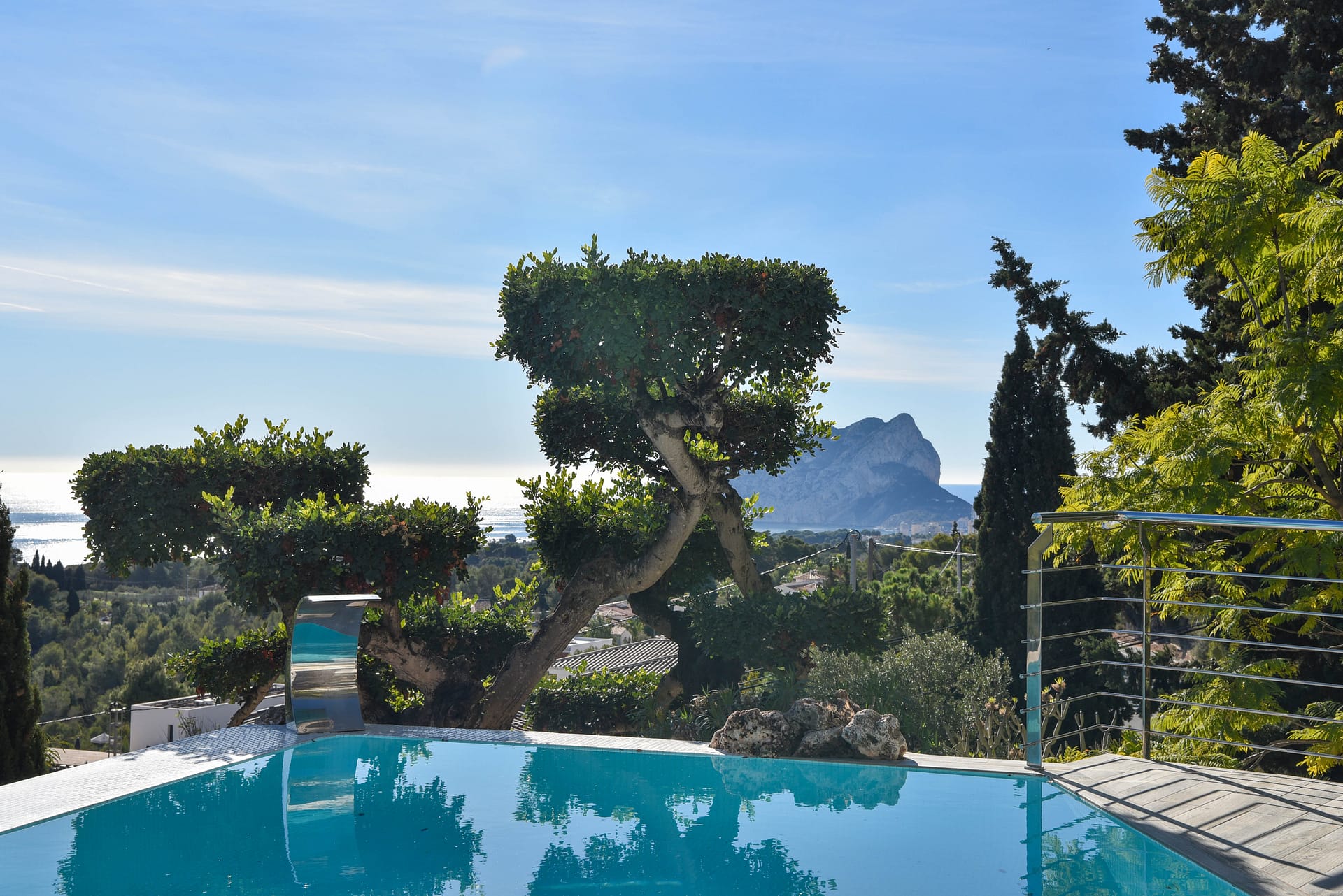 Uitzonderlijke villa met zeezicht van Moraira tot Calpe in Benissa