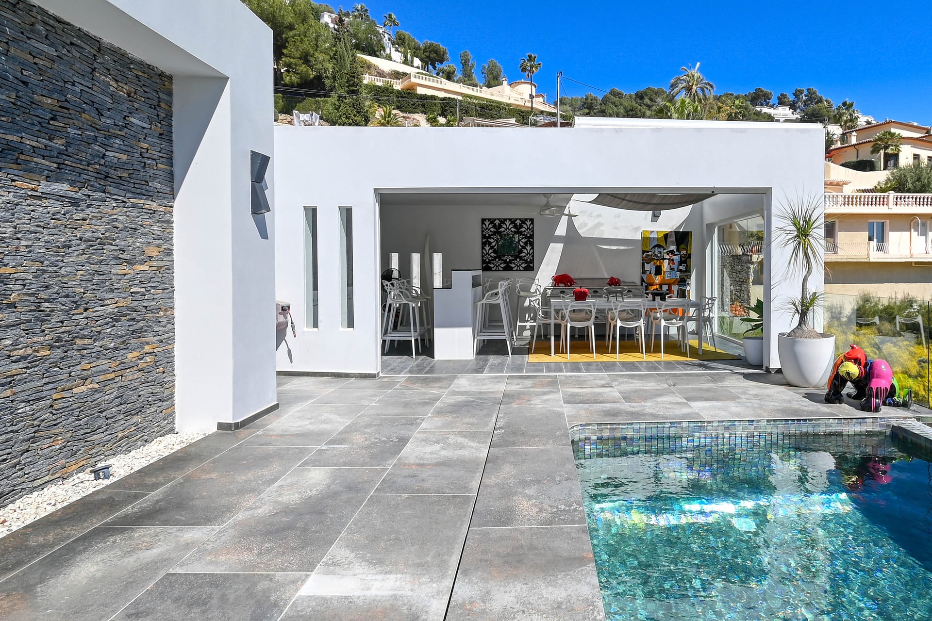 Luxe villa met panoramisch zeezicht in Moraira
