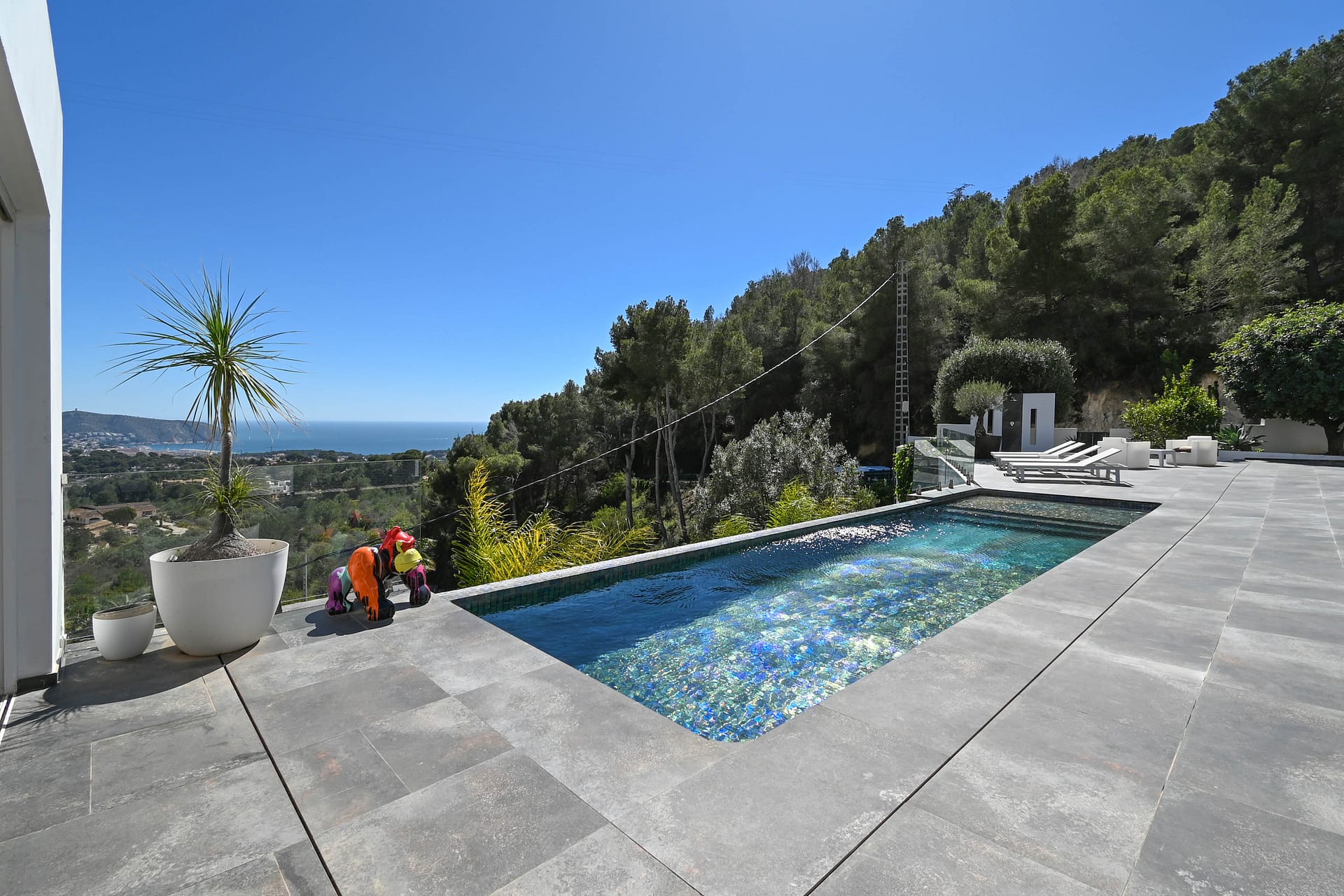 Luxe villa met panoramisch zeezicht in Moraira