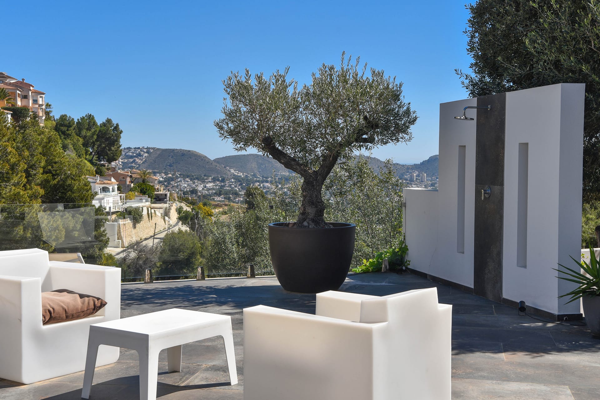 Luxe villa met panoramisch zeezicht in Moraira