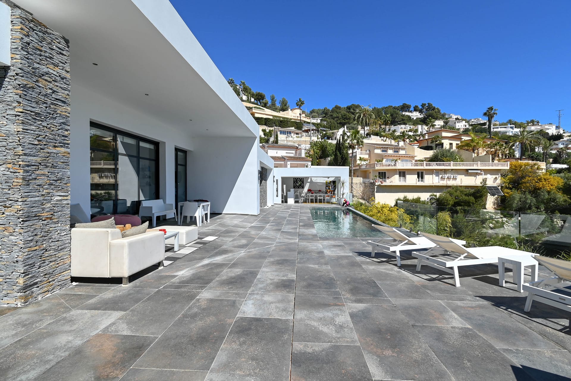 Luxe villa met panoramisch zeezicht in Moraira