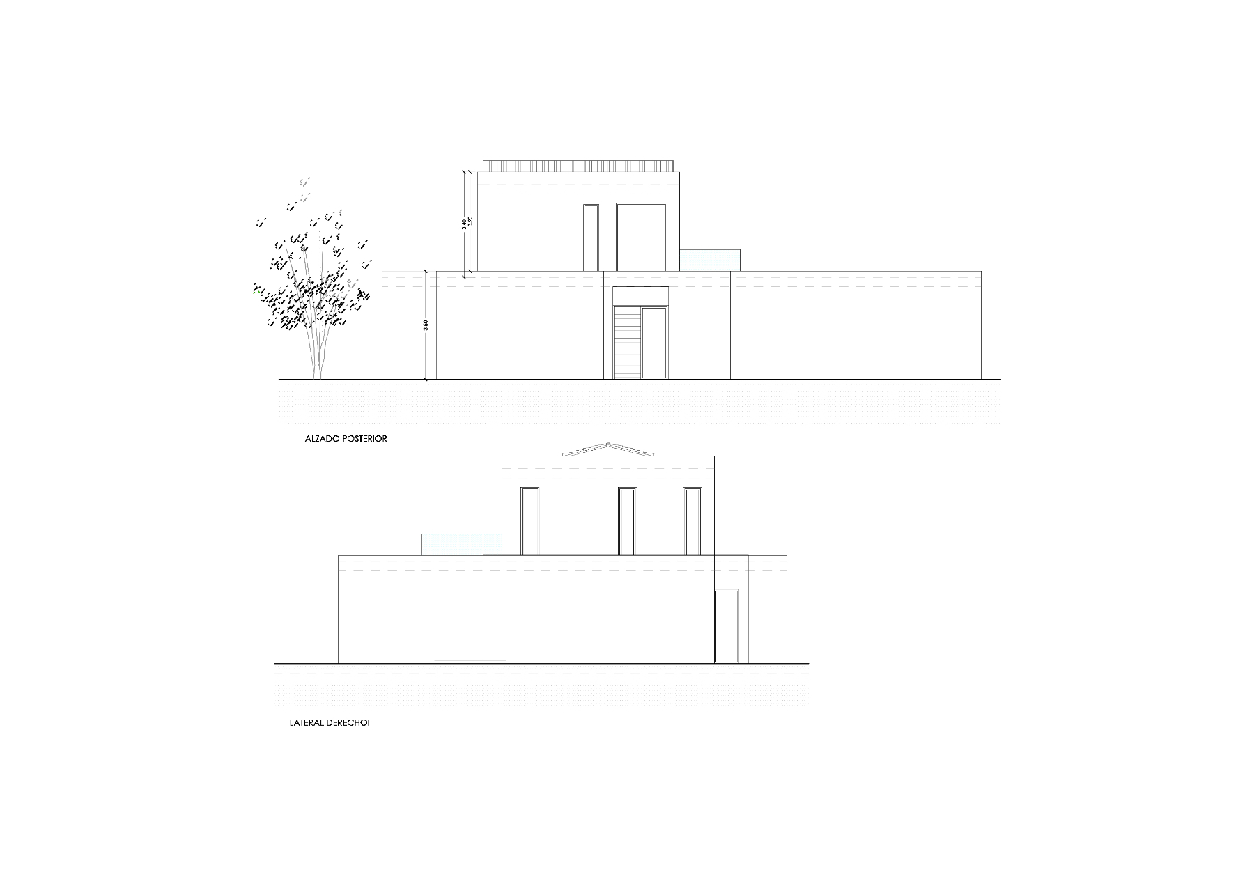 Nieuw te bouwen Ibiza stijl villa in Javea
