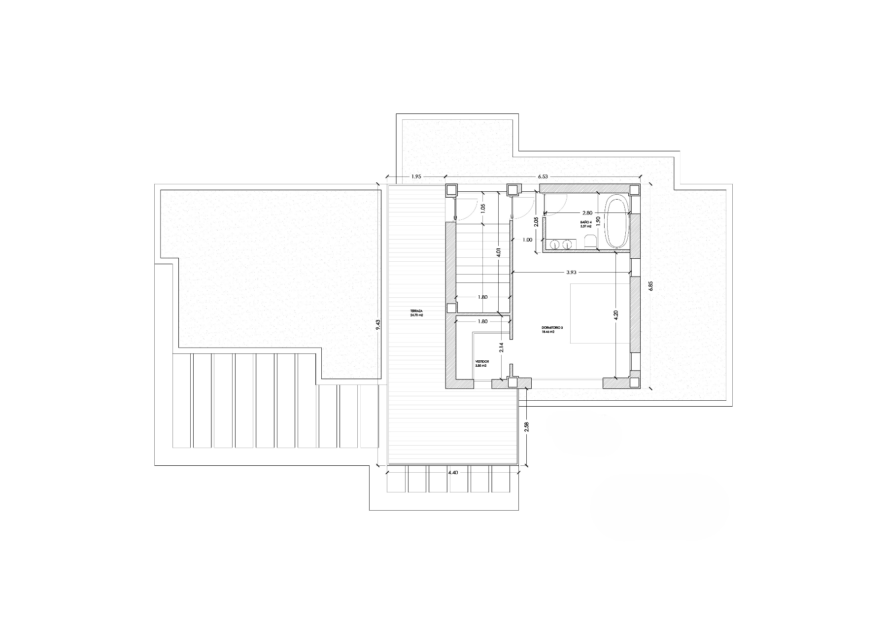 Nieuw te bouwen Ibiza stijl villa in Javea