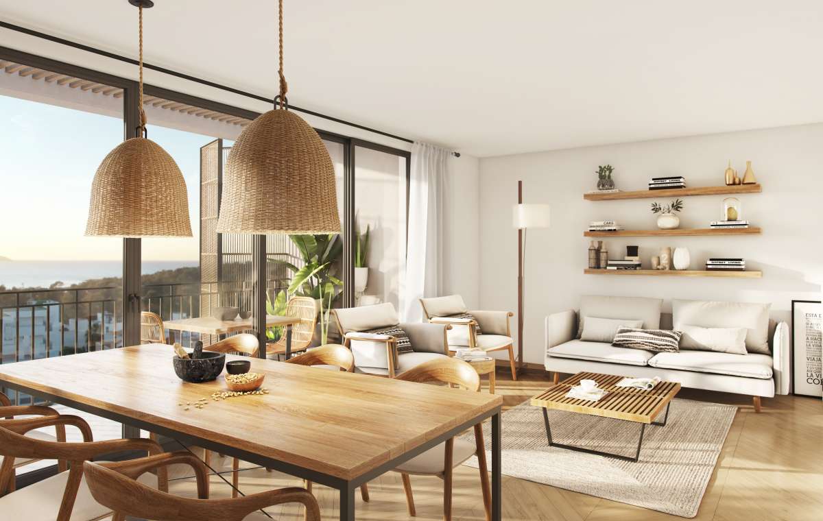 Exclusief nieuwbouwproject aan zee in Cala Gracio – Ibiza